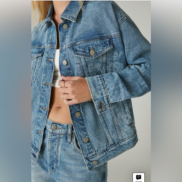 Lucky Brand Denim Jean Jacket Limited Edition - Picture 7 of 11